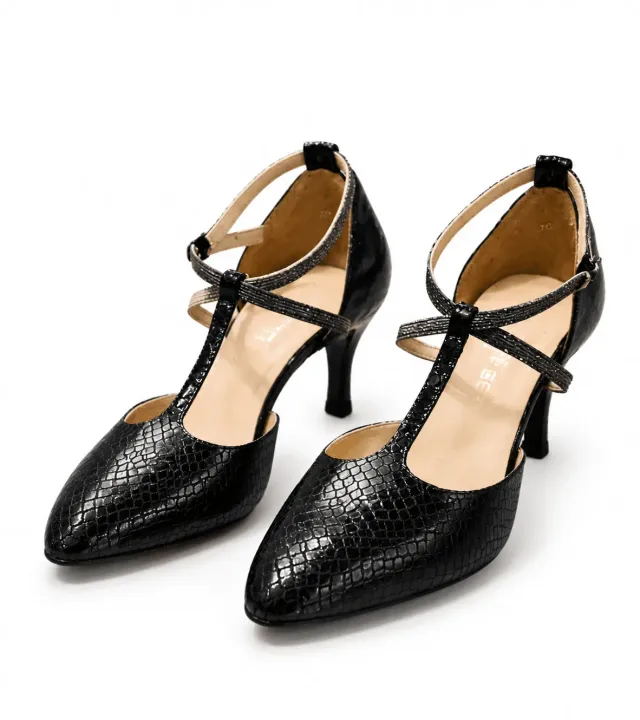 Magic Feet Léonie chaussures danse standard cuir