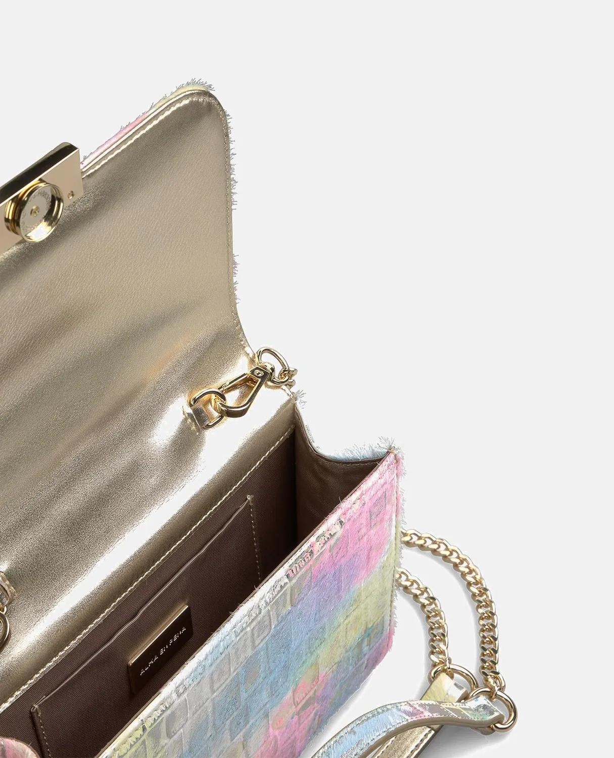 Alma en Pena BG103 sac bandoulière cuir multicolore
