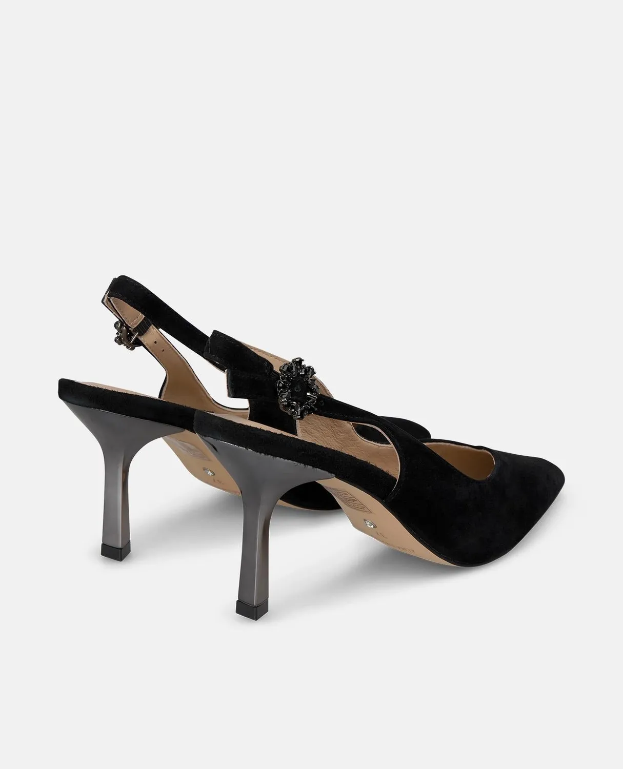 Alma en Pena I260271 escarpins ante noirs talon 8 cm