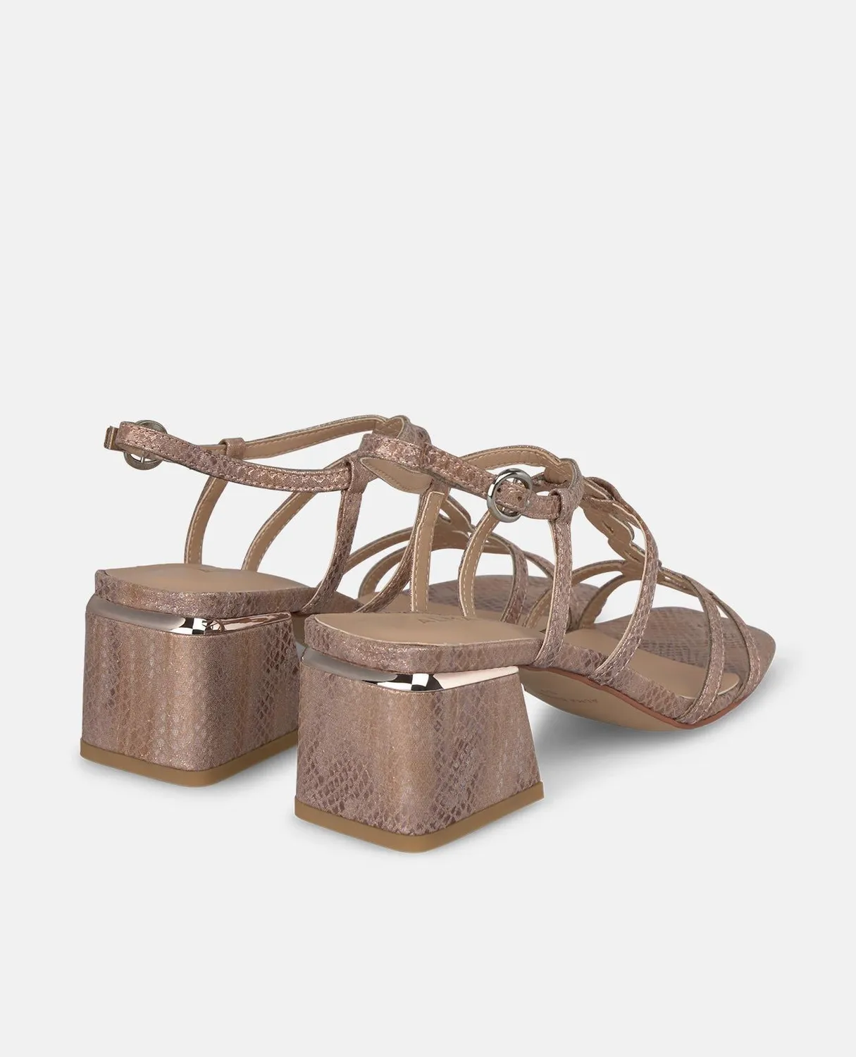 ALMA EN PENA V2650213 sandales talon rose 5,5 cm