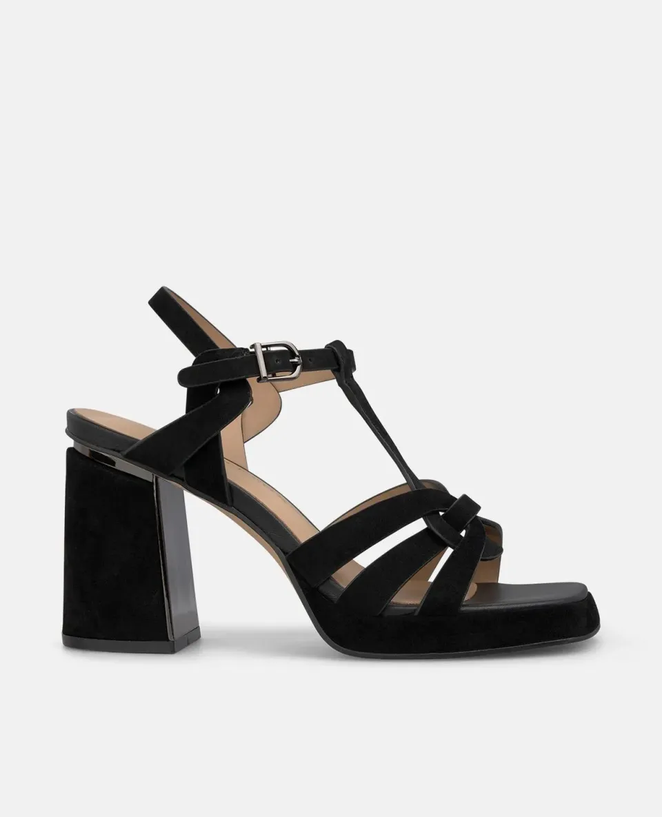 Alma en Pena V262653 sandales noir talon large 8,5 cm