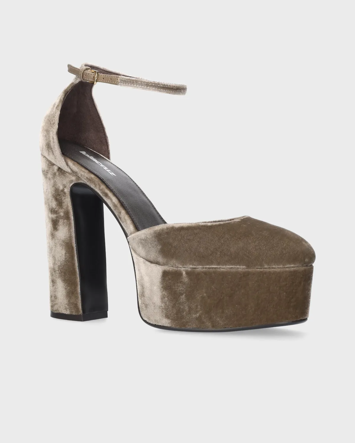 Lola Cruz Mencia 130 escarpins truffle