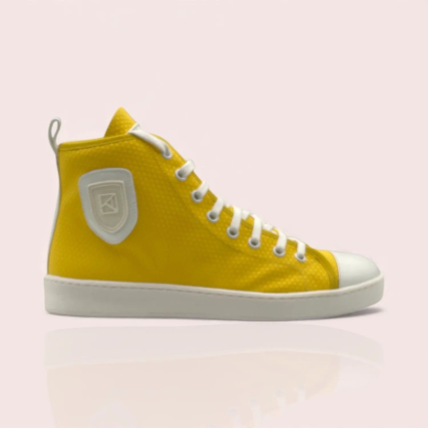 Karine Arabian Travis sneakers toile rouge jaune