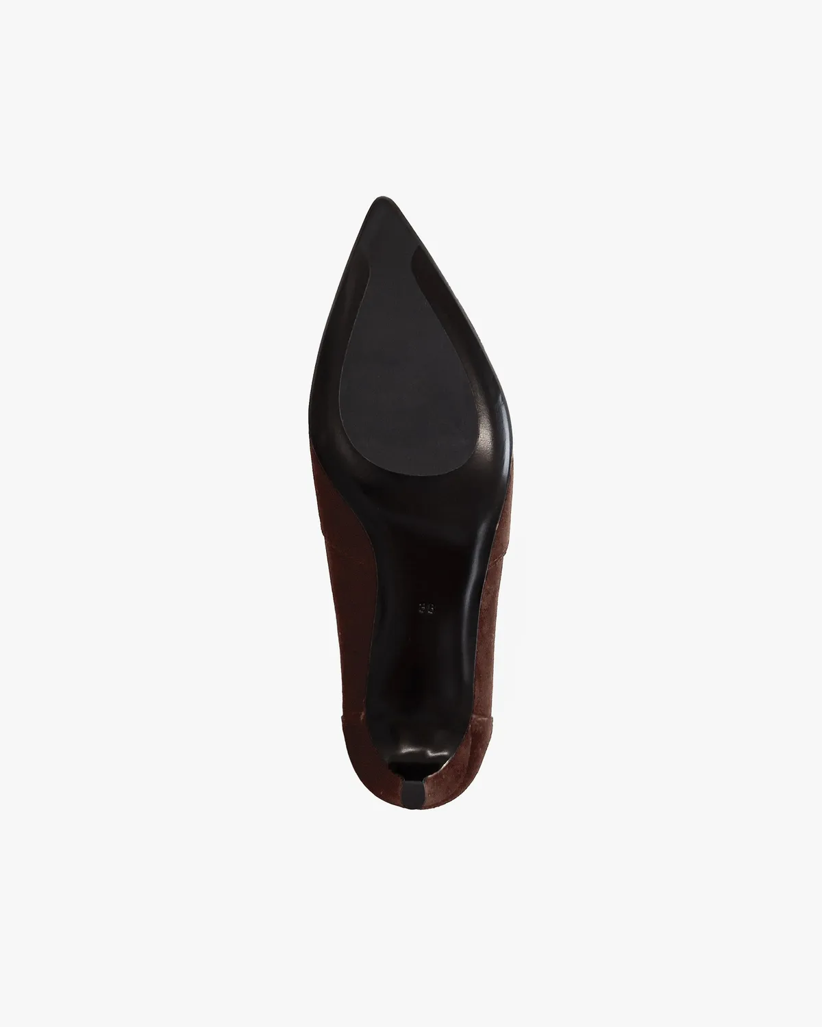 Mi/Mai Ophelia Chocolate bottines pointues talon chocolat