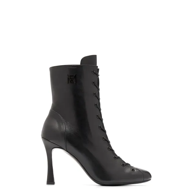 Maison Ernest Bandit 95 bottines noir cuir mat