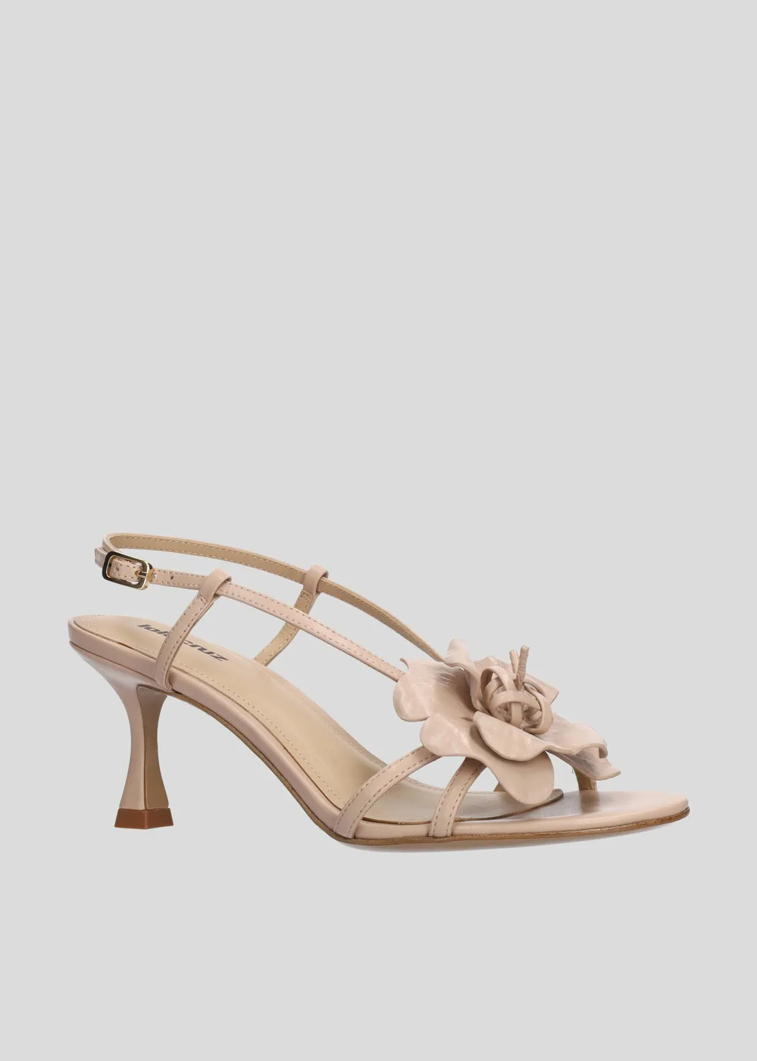 Lola Cruz Tulipa 65 sandales nude talon 6,5 cm