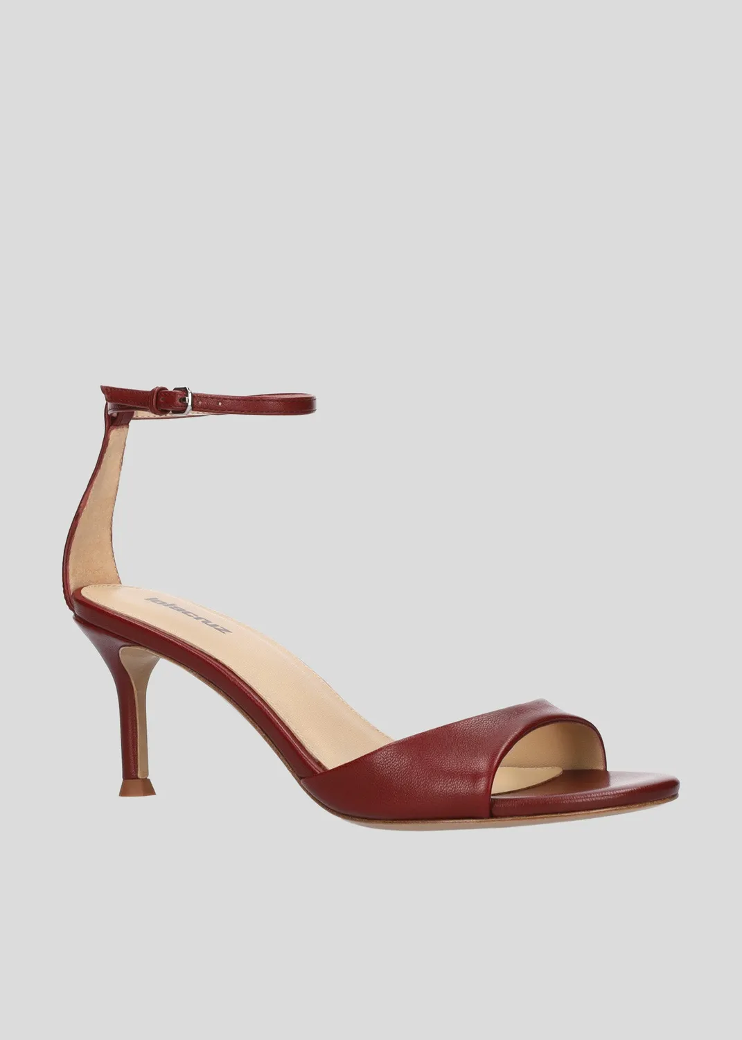 Lola Cruz Brandi Sandal 65 sandales bordeaux 6,5 cm