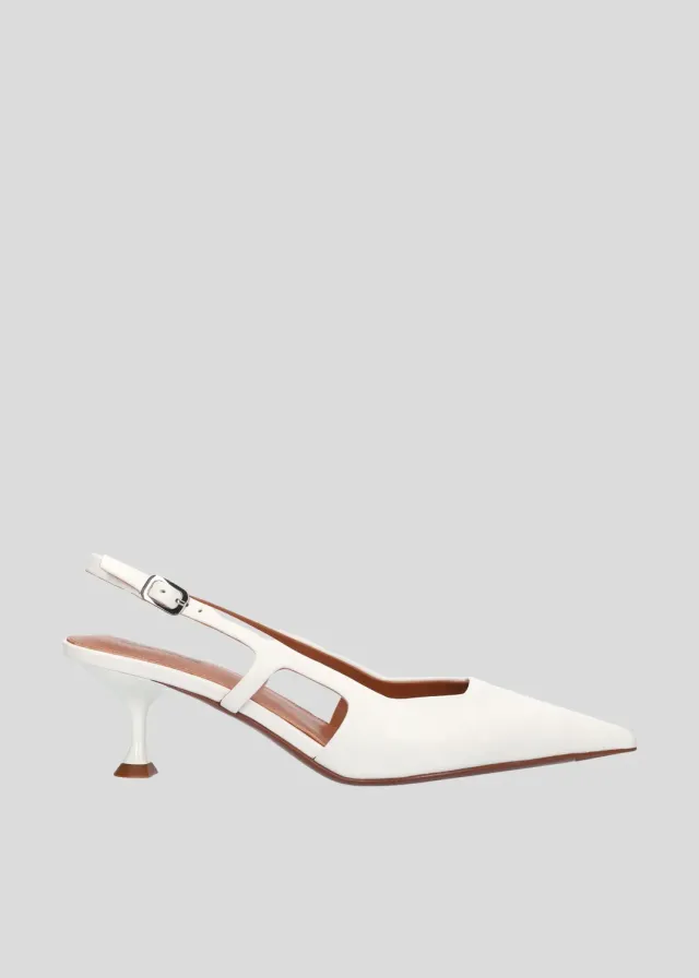 Lola Cruz Rhina Pump 55 Escarpins blanc