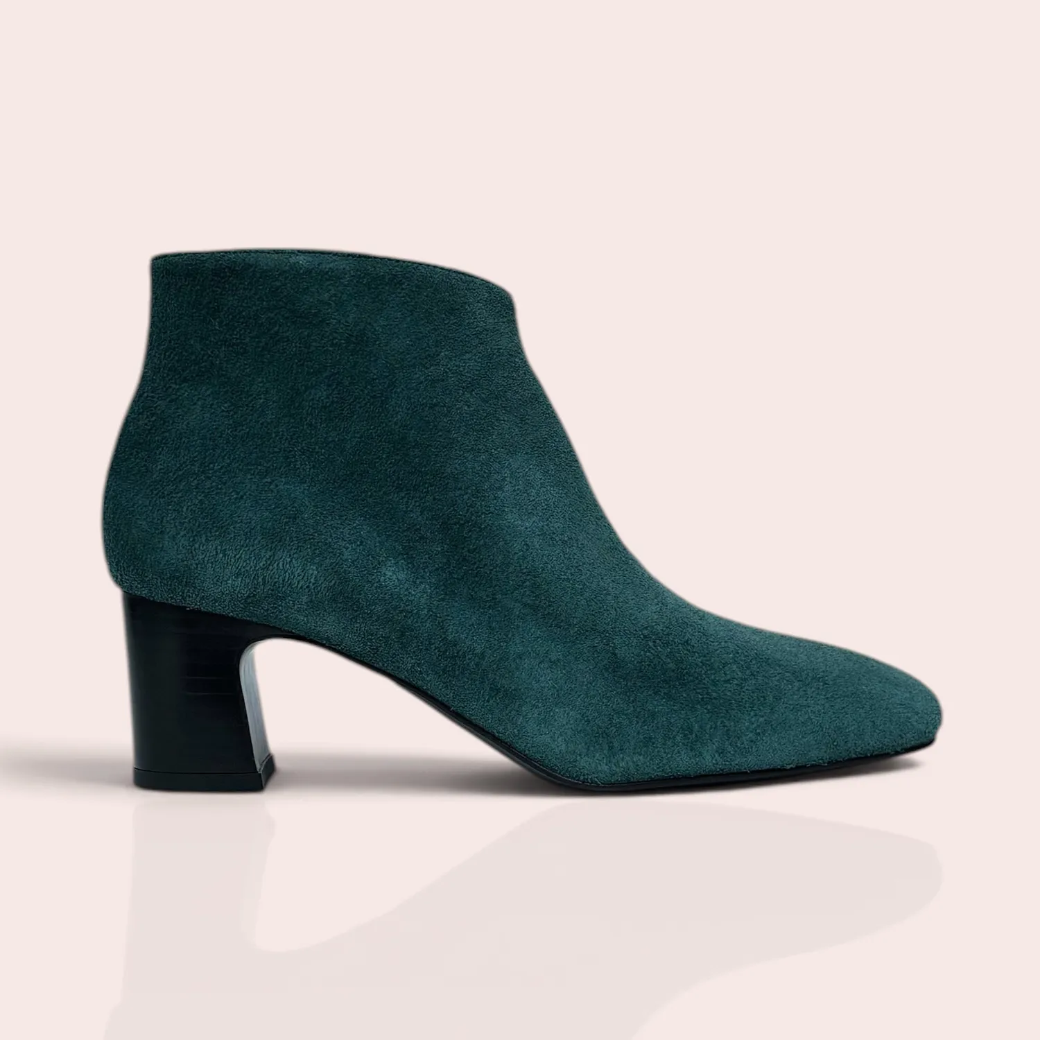 Karine Arabian Tamara bottines velours zip talon 47 mm