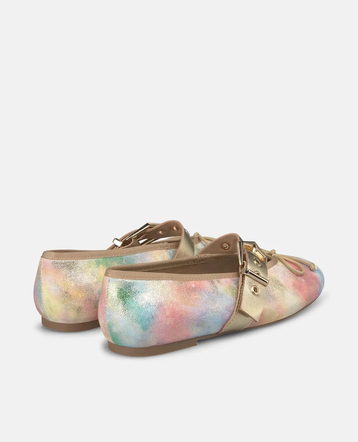 Alma en Pena V261300 ballerines roses cuir fantaisie