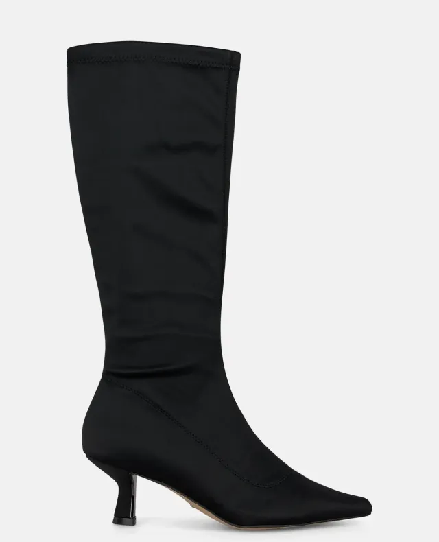 Alma en Pena I260394 bottes lycra noires talon 5,5 cm