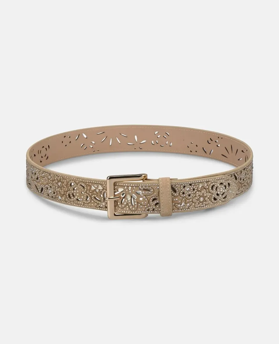 Alma en Pena V26CT010 ceinture cuir marron 4 cm