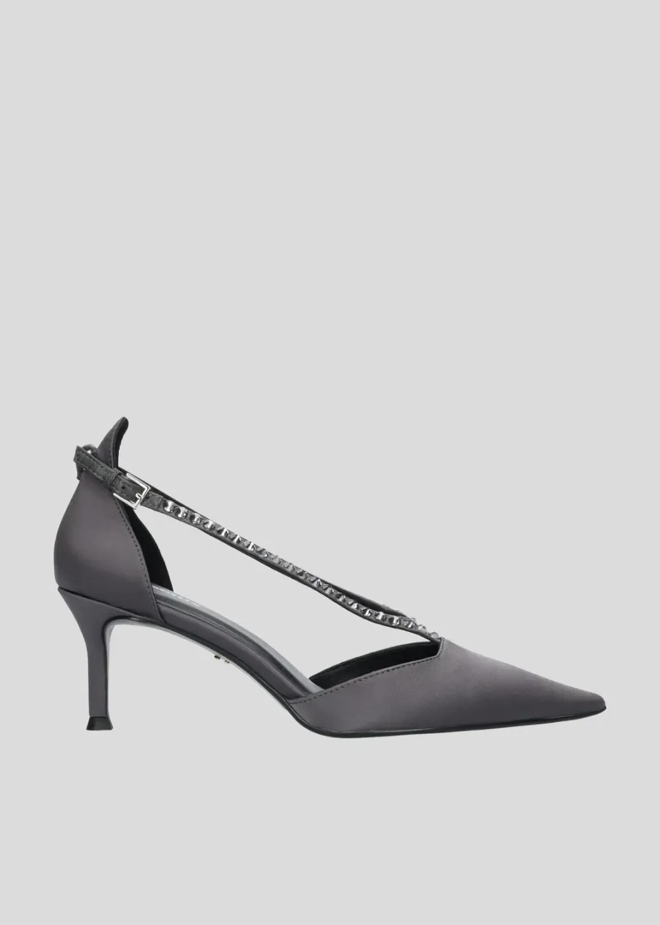 Lola Cruz Mirabella Pumps 65 escarpins gris talon 6,5 cm