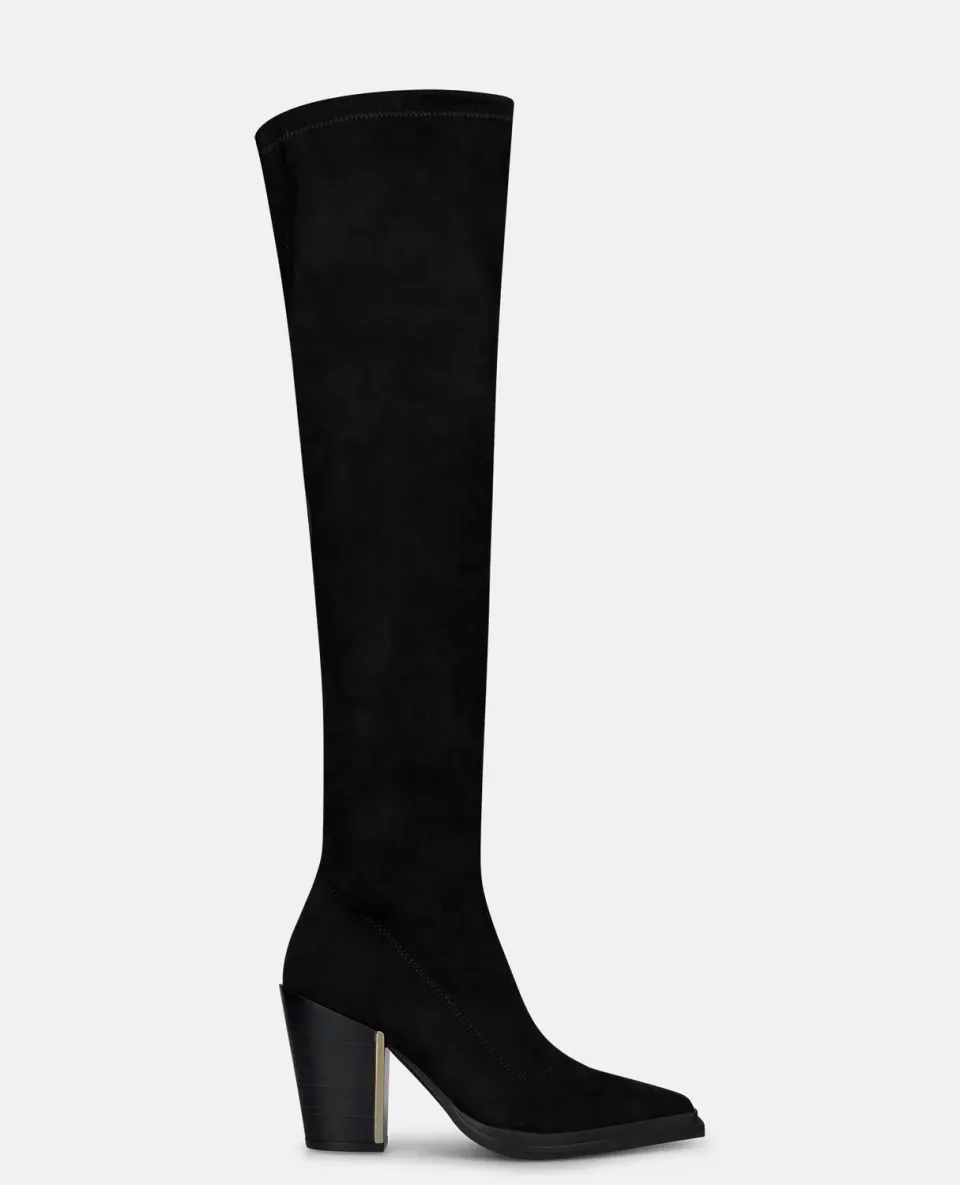 Alma en Pena I260791 botte talon noir 8 cm