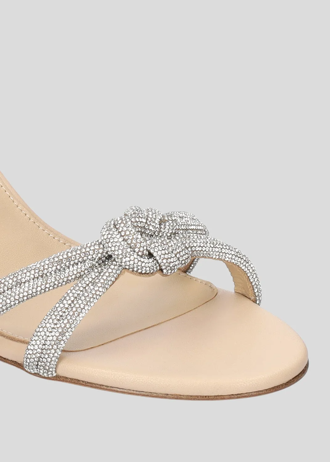 Lola Cruz Alice Sandal 65 sandales beige talon 6,5 cm
