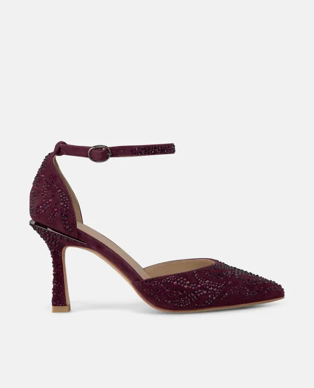 Alma en Pena I250409 escarpins bordeaux talon fin 9 cm