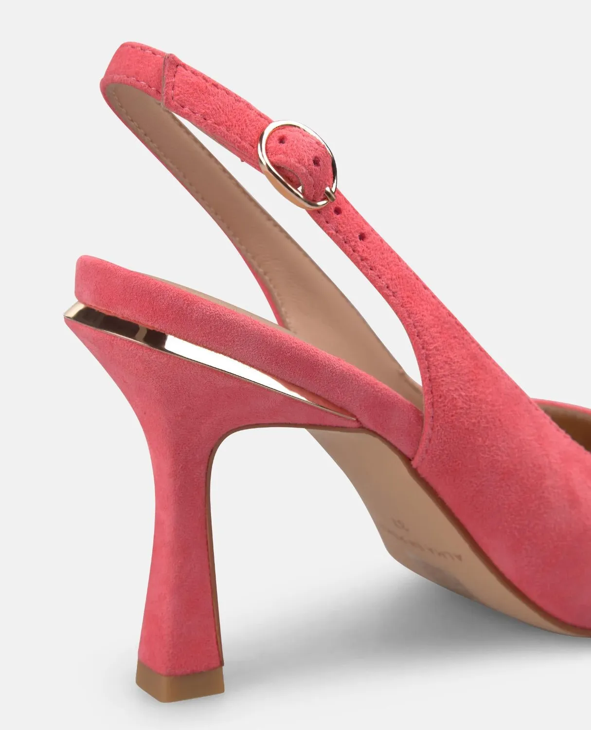 Alma en Pena V261800 escarpins cuir corail 9 cm