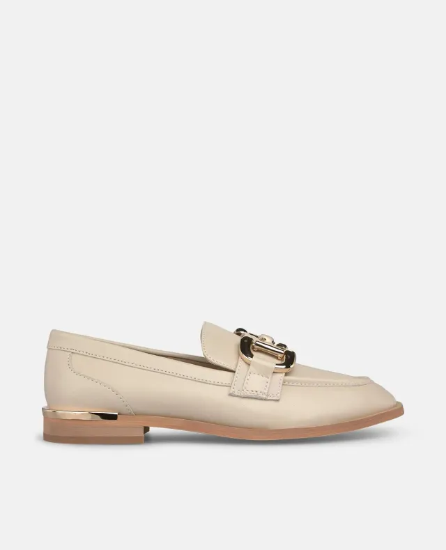 Alma en Pena V260801 mocassins blanc cuir nappa 2cm