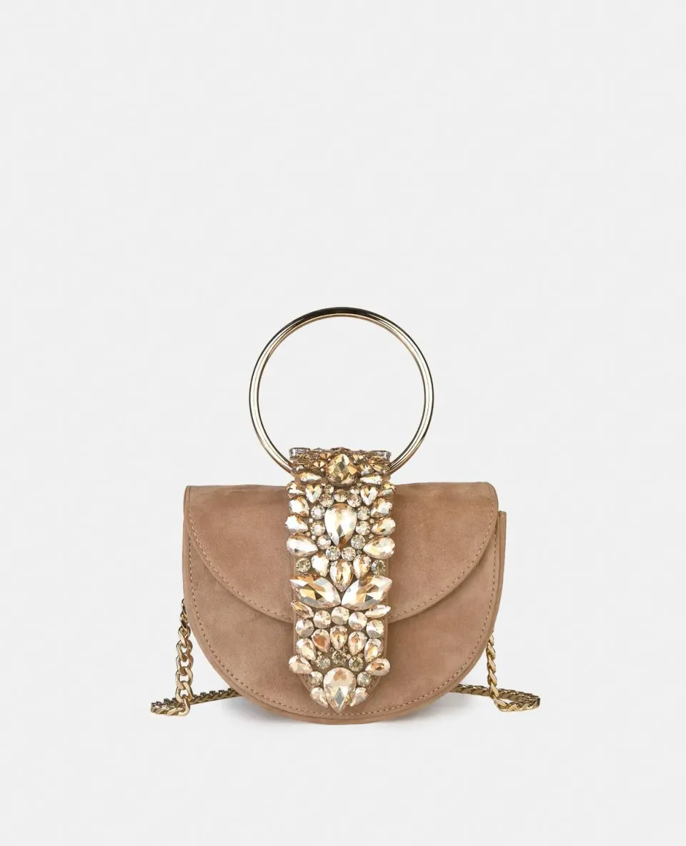 Alma en Pena BG100 sac demi-lune camel cuir