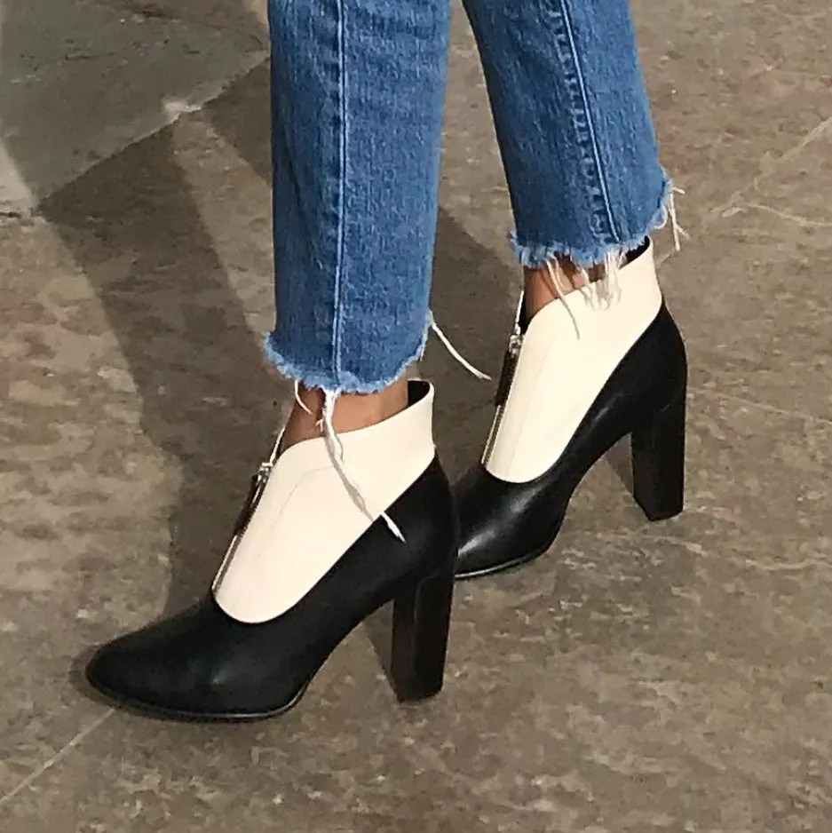 Karine Arabian JUMP bottines kaki talon 80 mm
