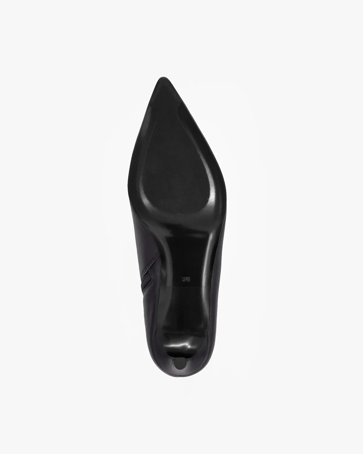 Mi/Mai Noura Low Black Calf bottines cuir talon 6cm