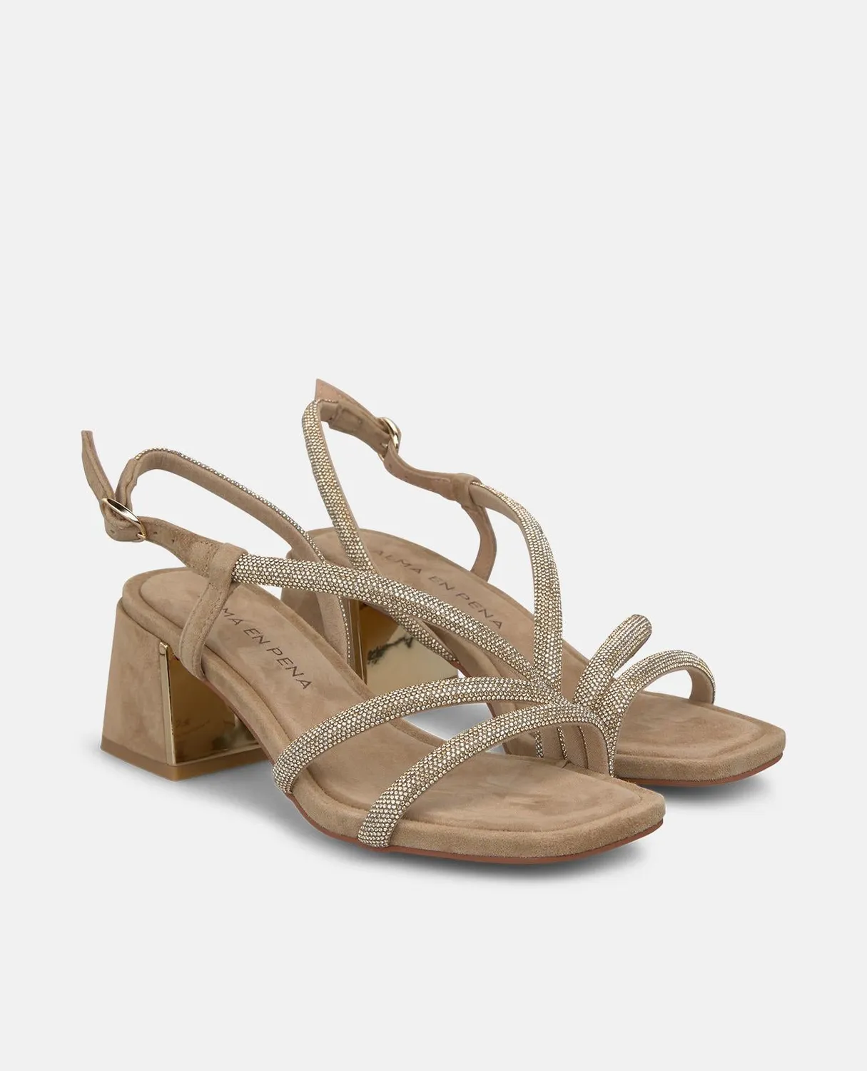 Alma en Pena V263112 sandales talon sable 6 cm