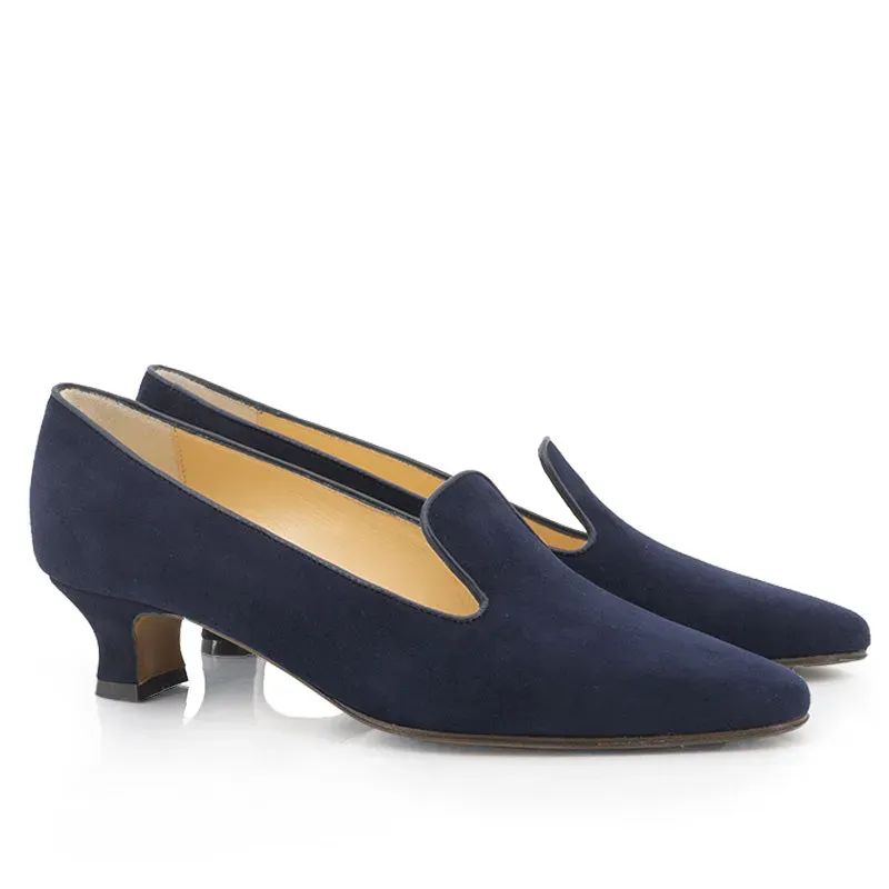 Bégum Paris Montespan escarpin bleu marine 4 cm