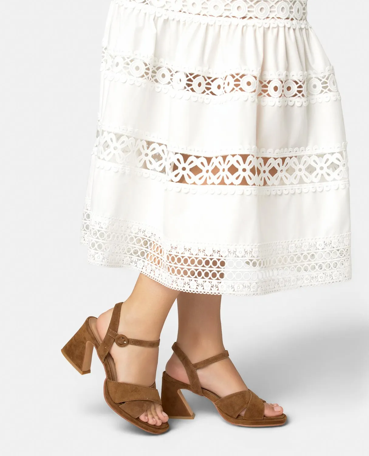 Alma en Pena V262403 sandales caramel talon 8,5 cm