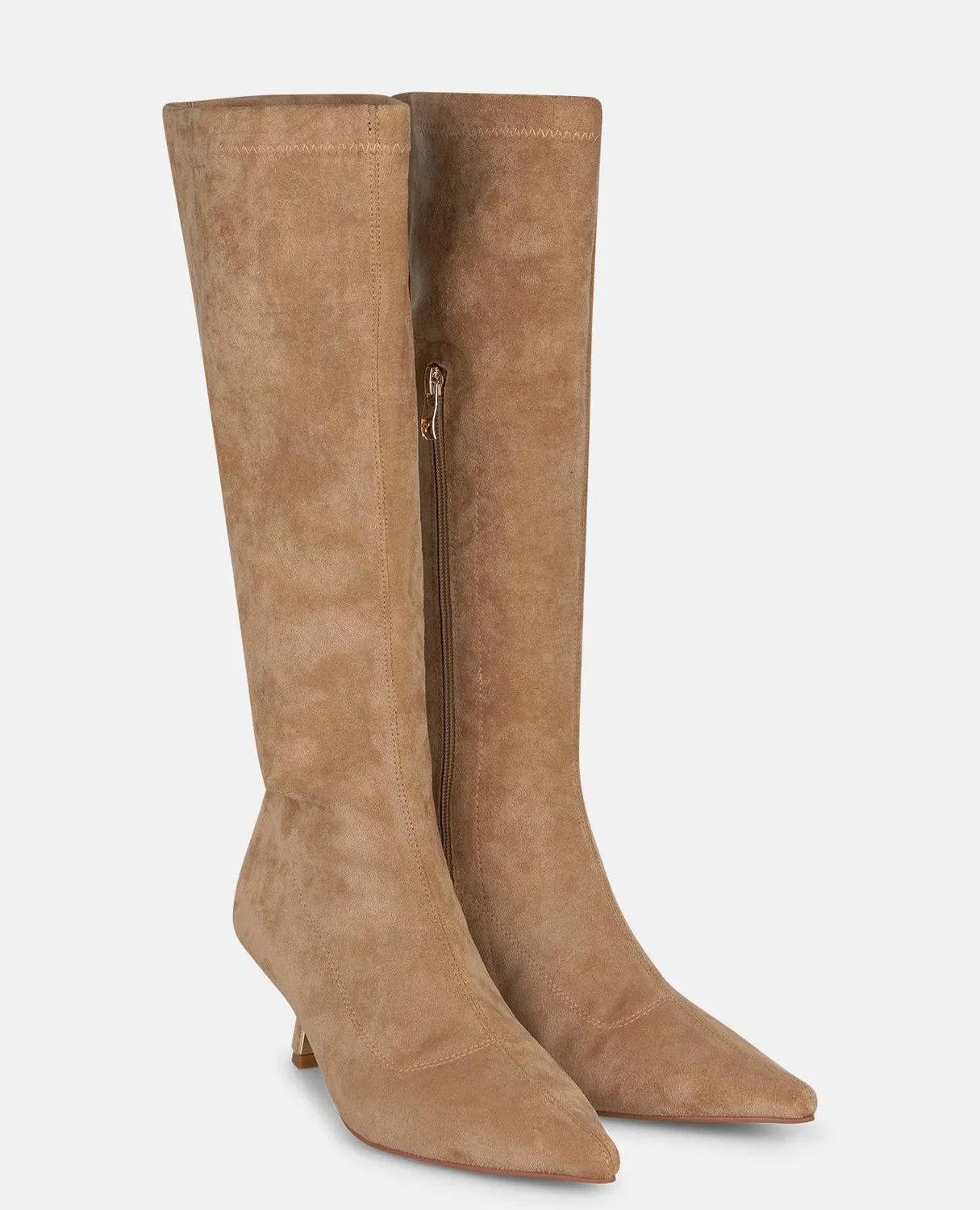 Alma en Pena I260394 bottes lycra sable talon 5,5 cm