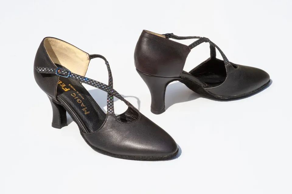 Magic Feet Mélanie chaussures danse standard cuir