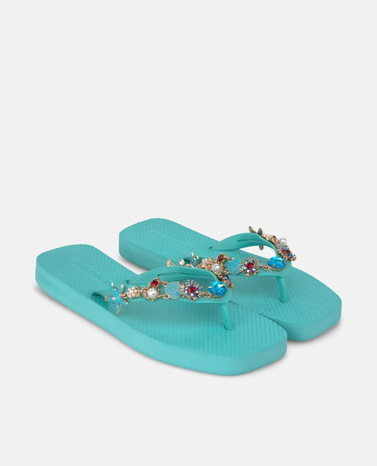 Alma en Pena V269007 tongs turquoise 2 cm