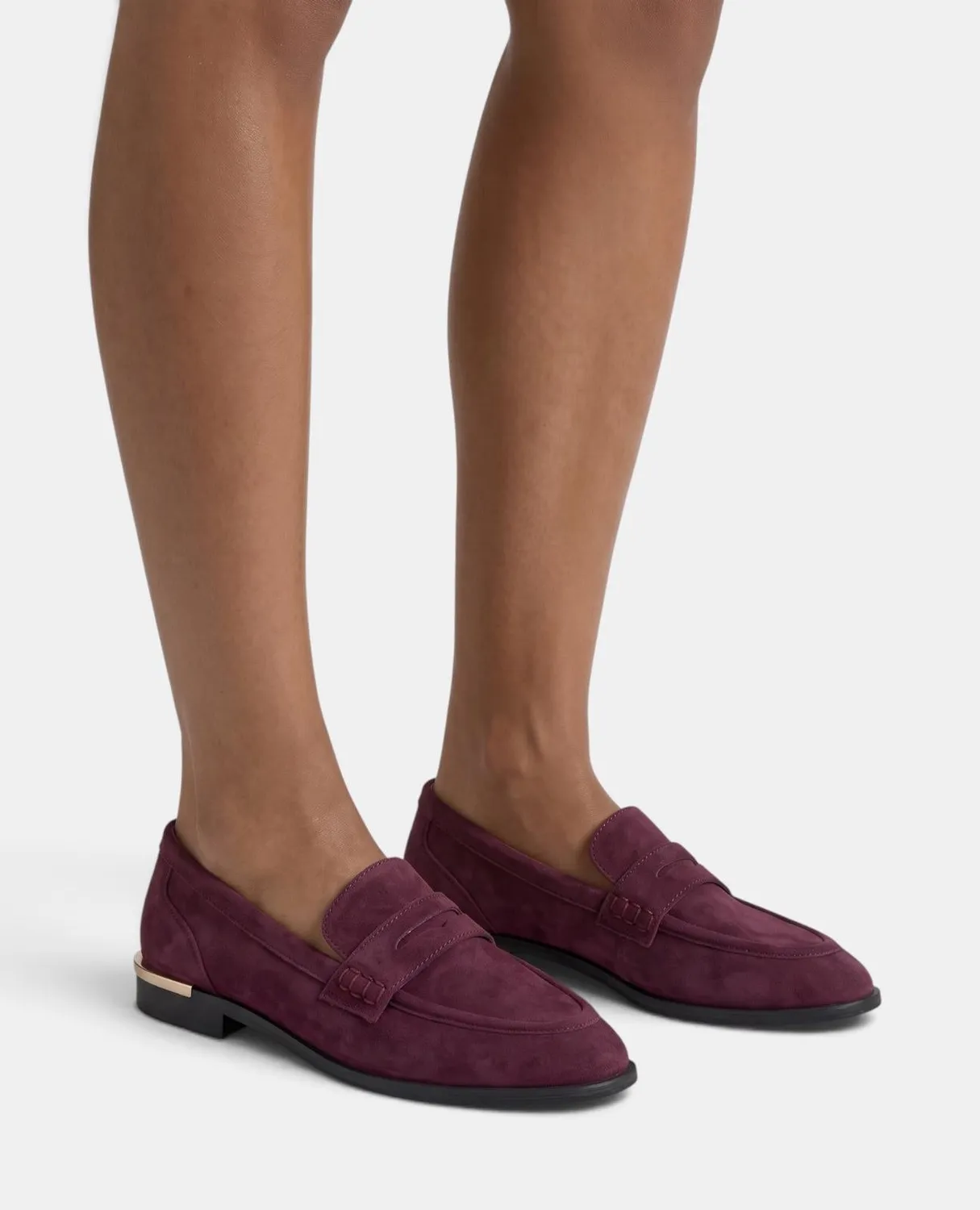 Alma en Pena I260120C mocassins bordeaux cuir 2cm
