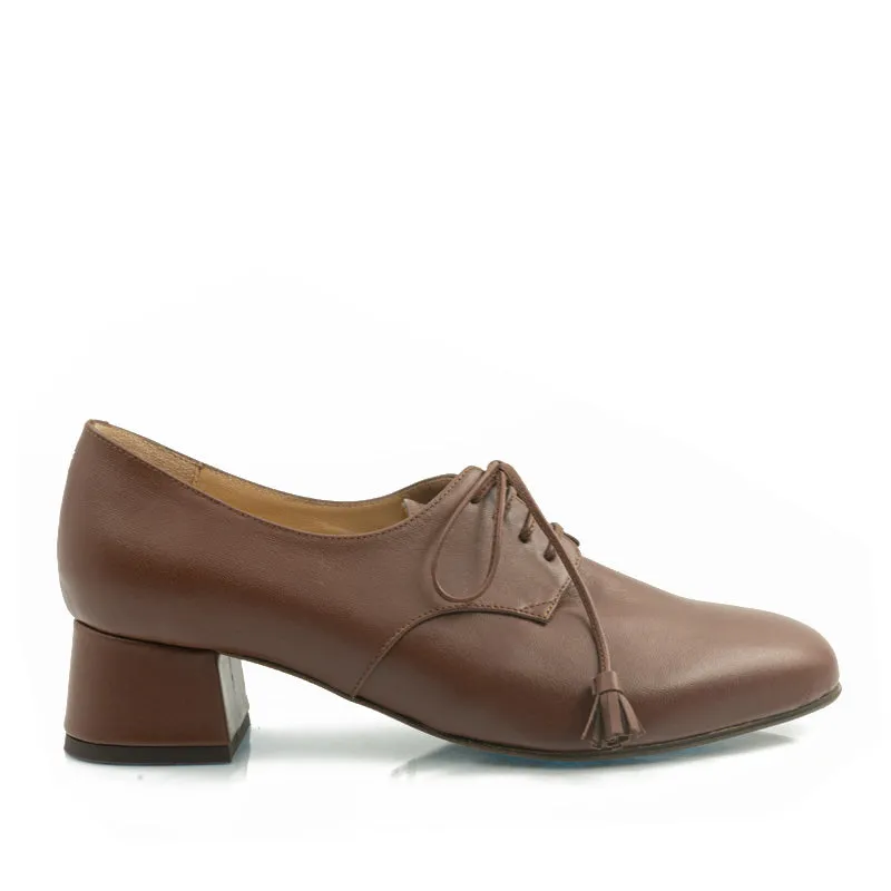 Bégum Paris Carcassonne derby châtaigne chevreau 4 cm