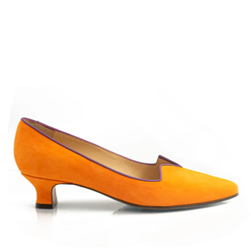 Bégum Paris Marquise escarpin chèvre velours