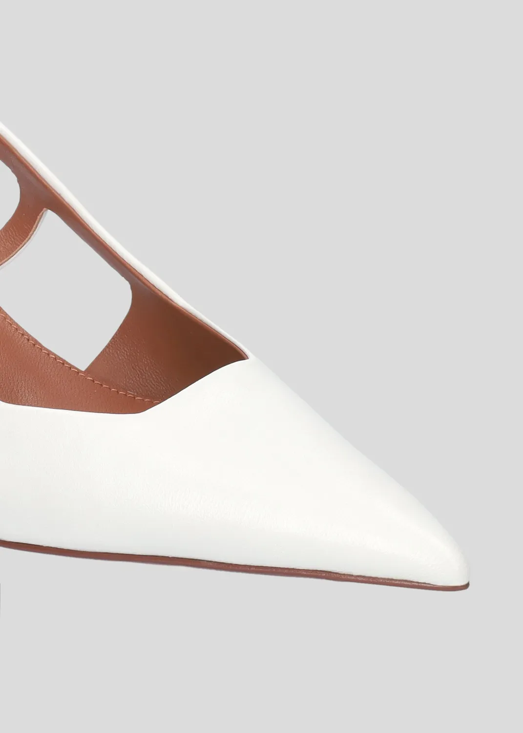 Lola Cruz Rhina Pump 55 Escarpins blanc