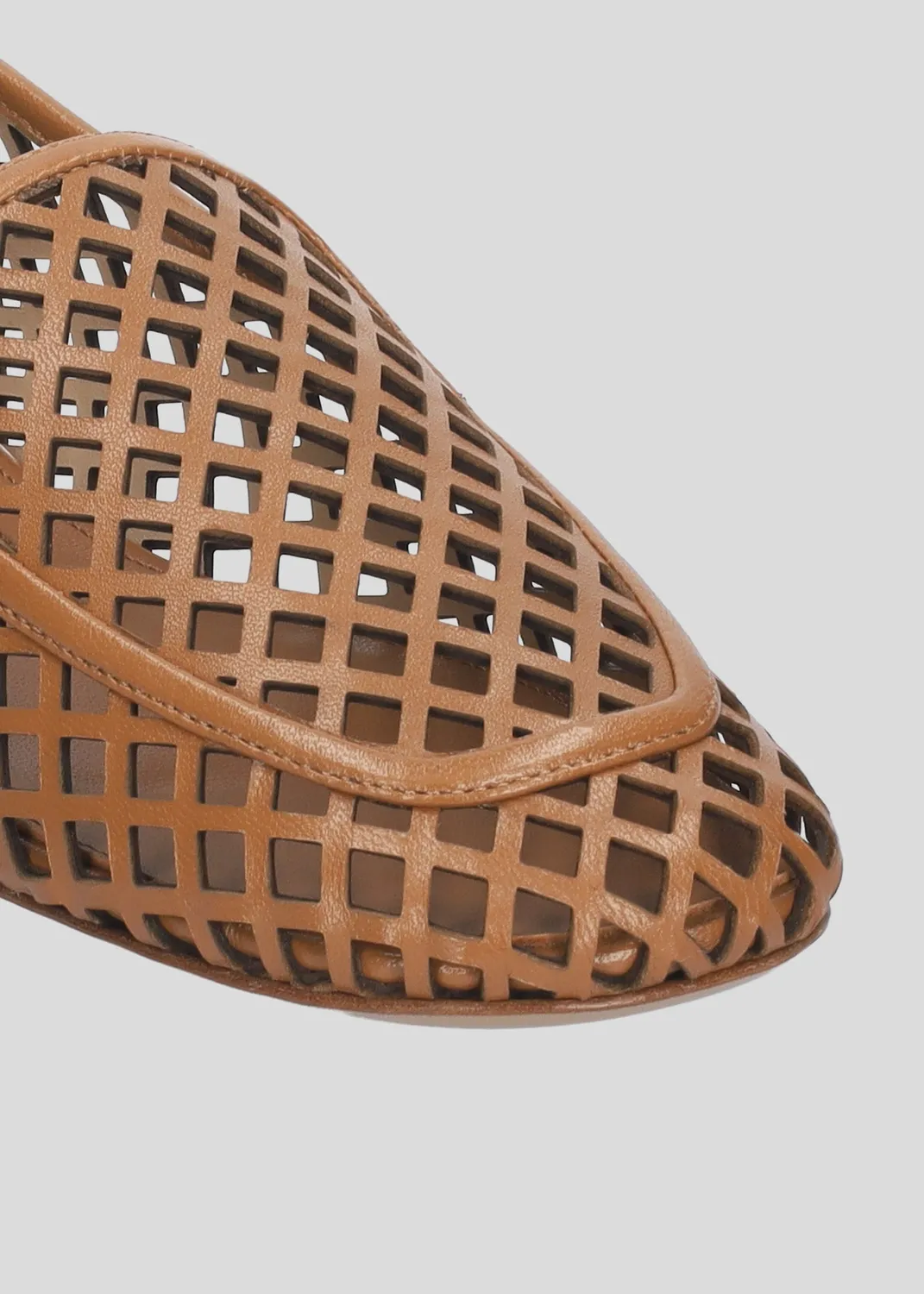 Lola Cruz Bruna mocassins cuir cuero