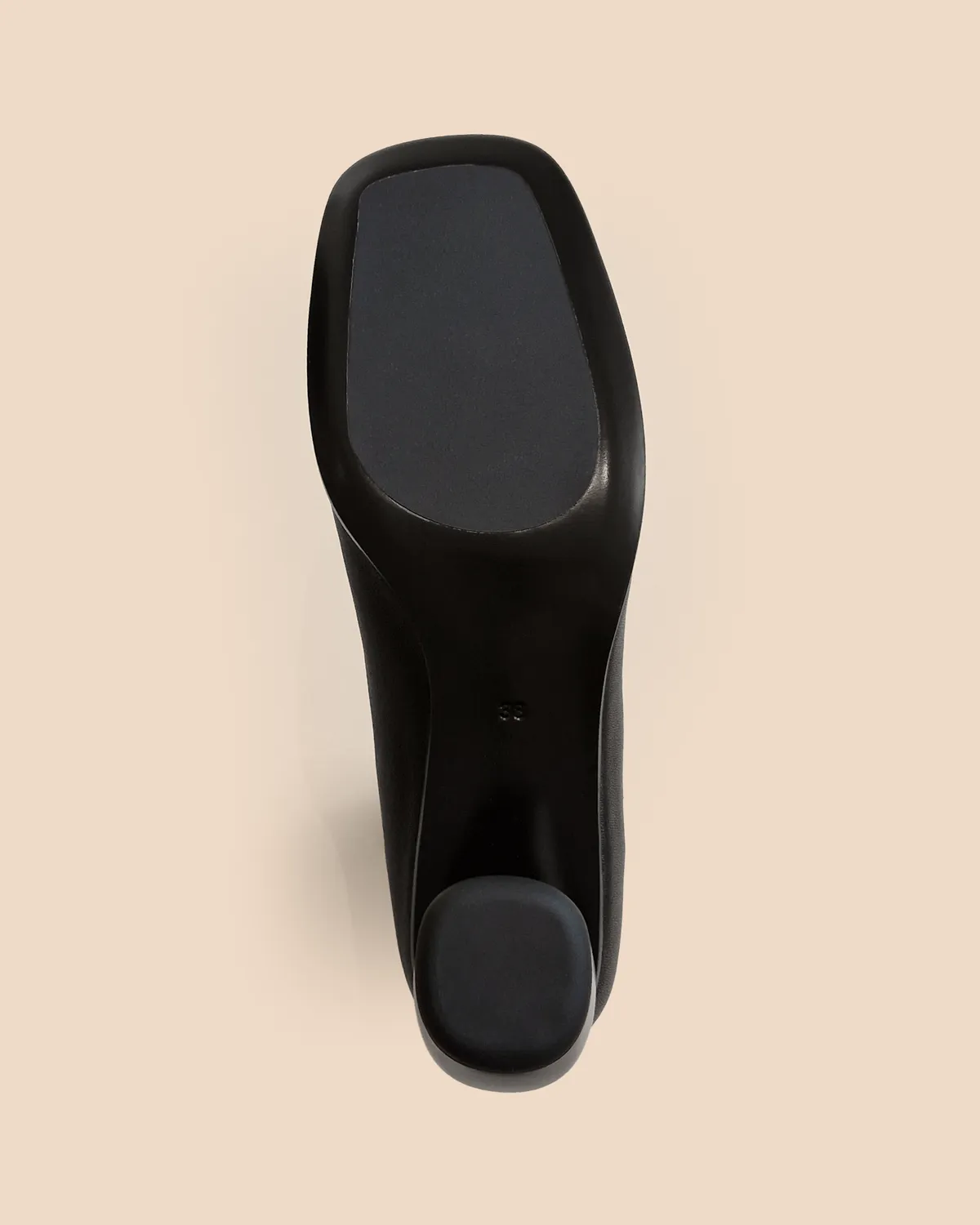 Mi/Mai Gae Low cuissardes cuir agneau noir talon 5 cm
