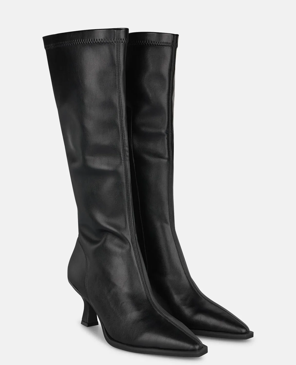 Alma en Pena I260354 bottes noires simili talon 6 cm
