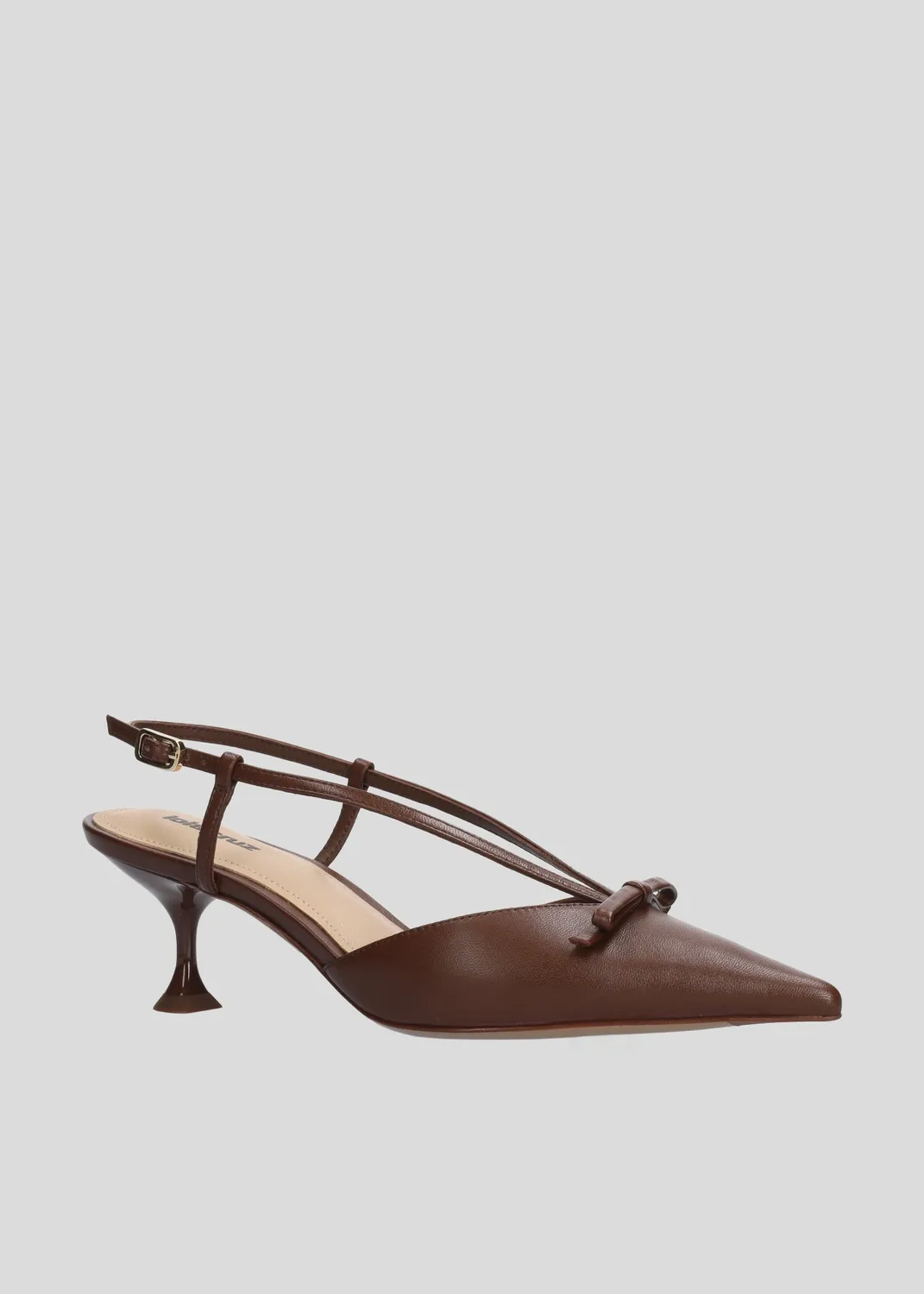 Lola Cruz Satina 55 sandales marron talon 5,5 cm