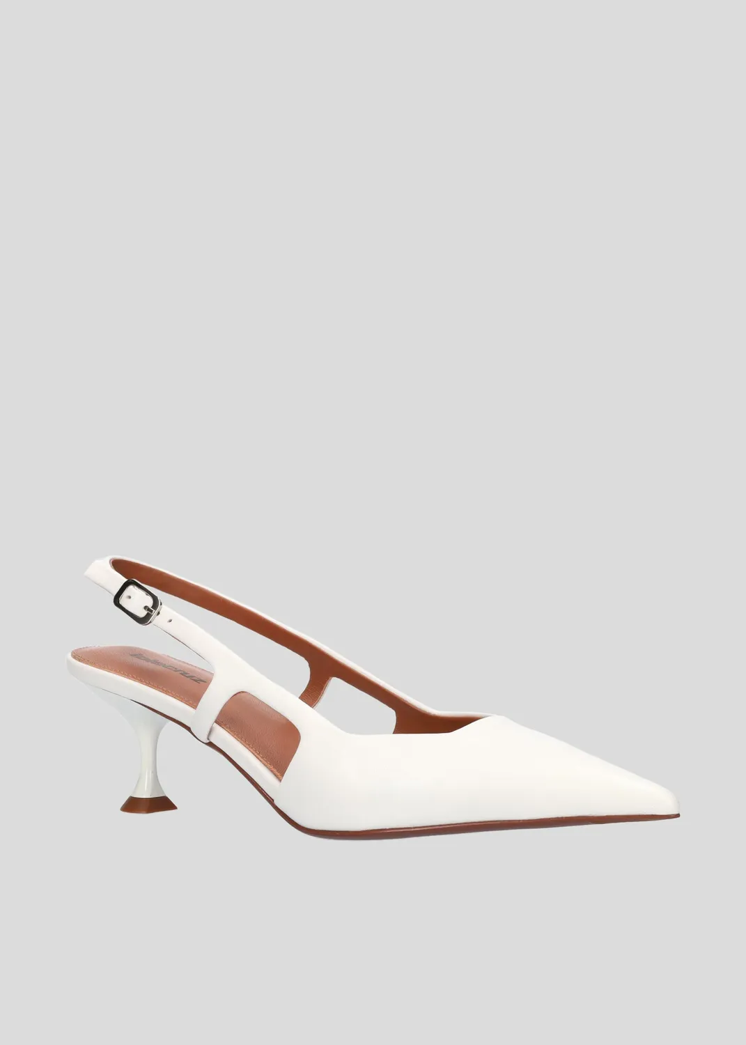 Lola Cruz Rhina Pump 55 Escarpins blanc