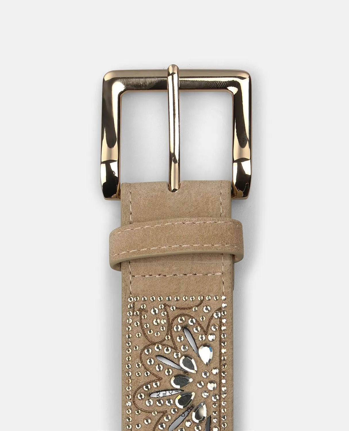 Alma en Pena V26CT010 ceinture cuir marron 4 cm