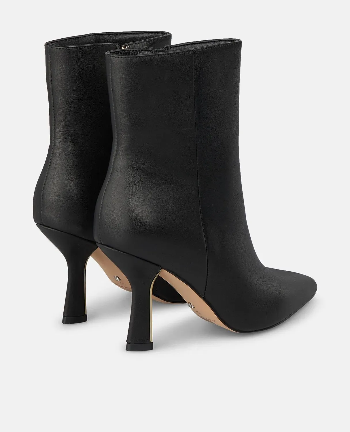 Alma en Pena I260401 bottines cuir noir talon 8,5 cm