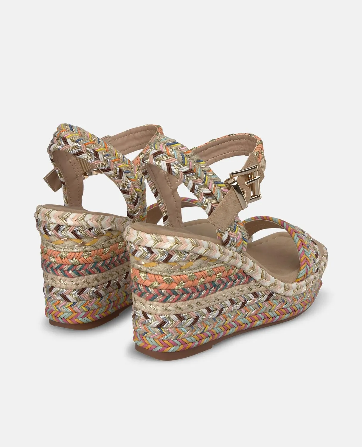 Alma en Pena V2651200 sandales compensées multicolore