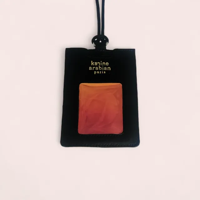 Karine Arabian Liberté porte-cartes cuir noir