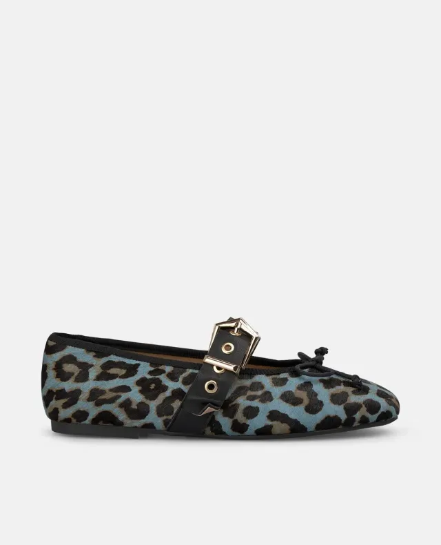 Alma en Pena I250165 ballerines plates bleues