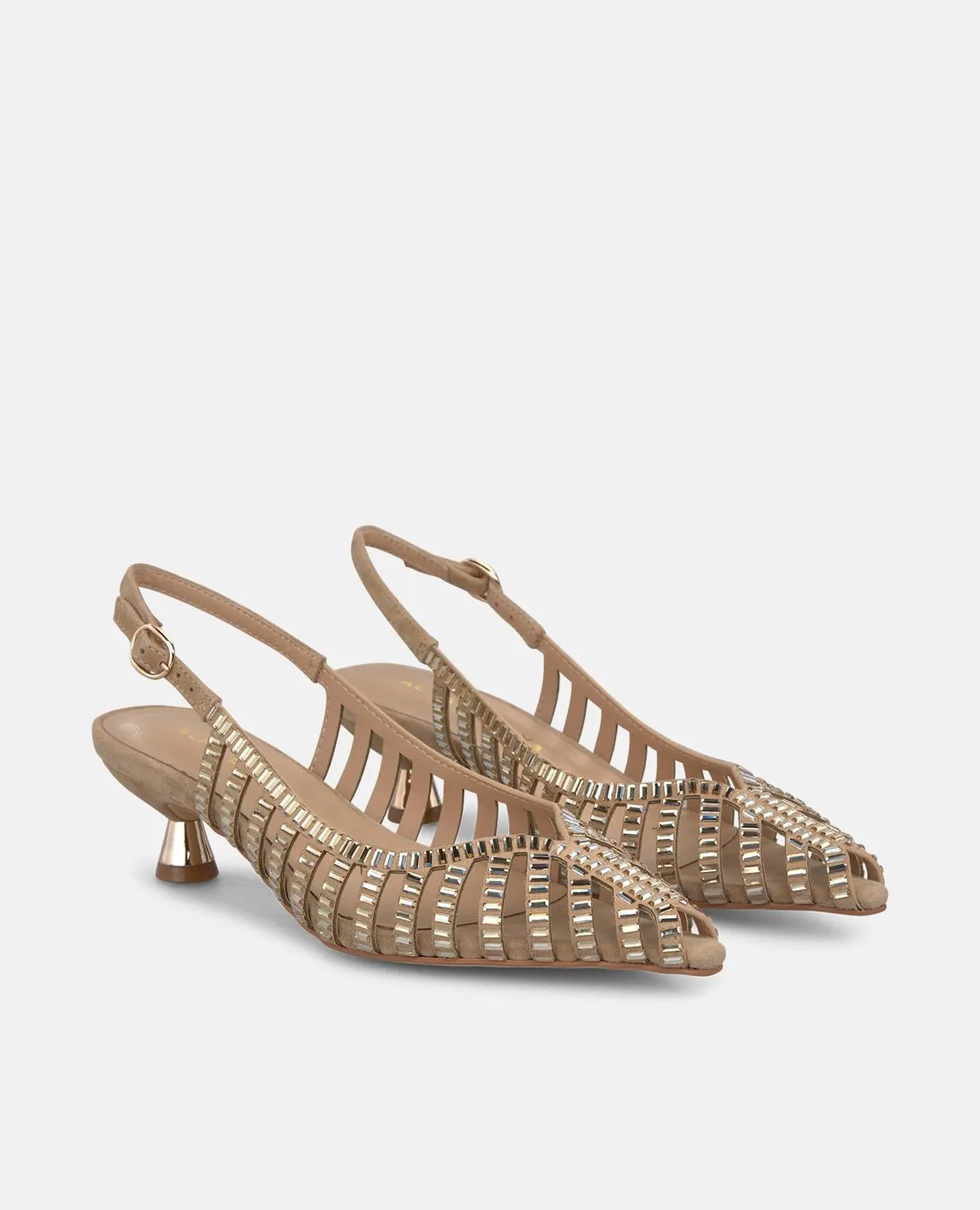 Alma en Pena V265200 escarpin sable ouvert talon 4,5 cm