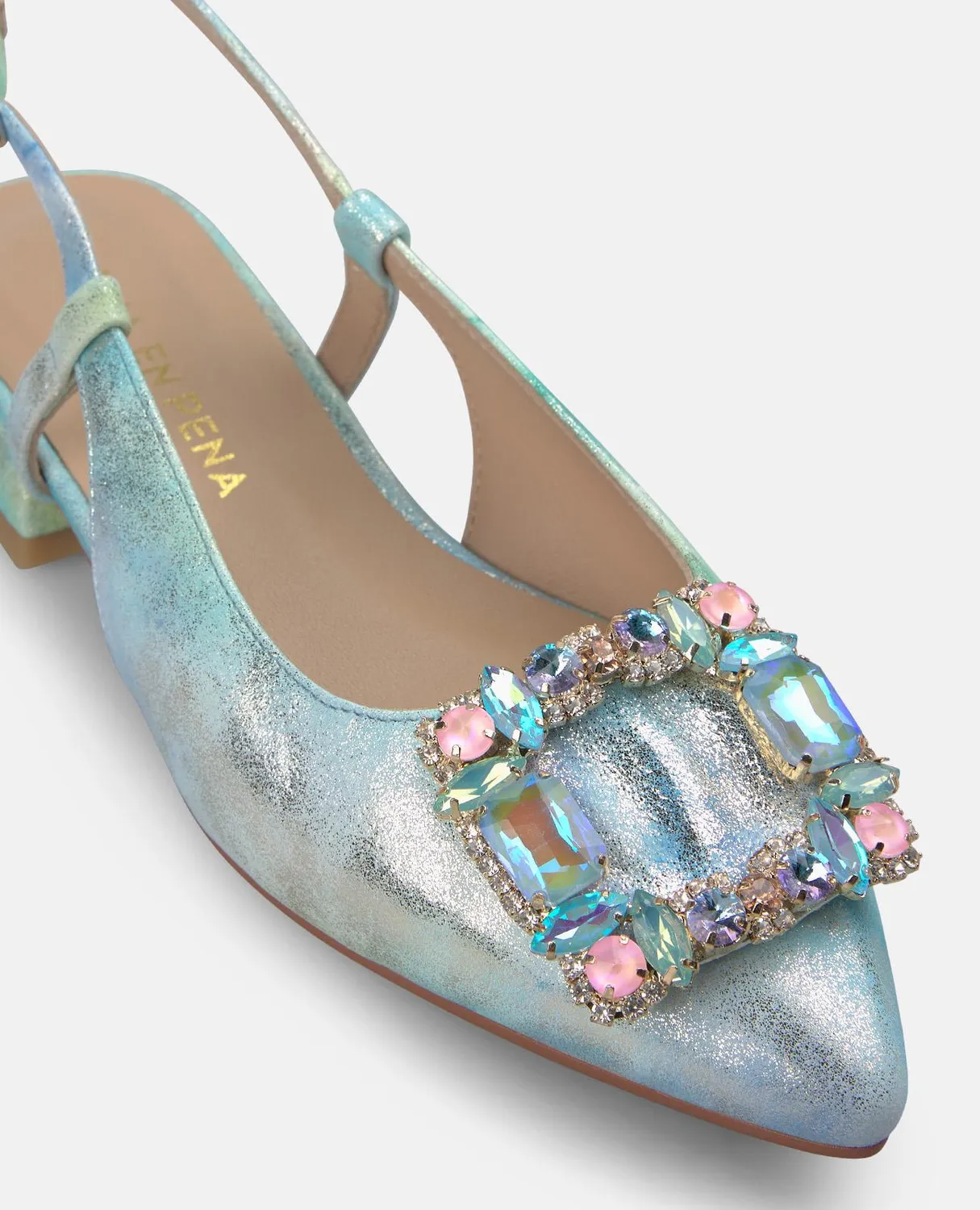 Alma en Pena V261006 slingback bleu talon 2 cm