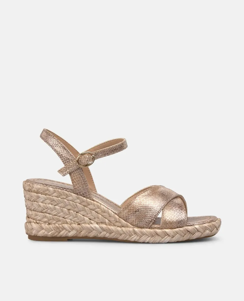 Alma en Pena V2650801 compensées camel esparto 6,5 cm