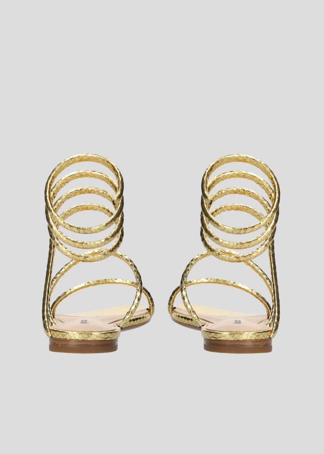 Lola Cruz Greta Flat sandales plates or