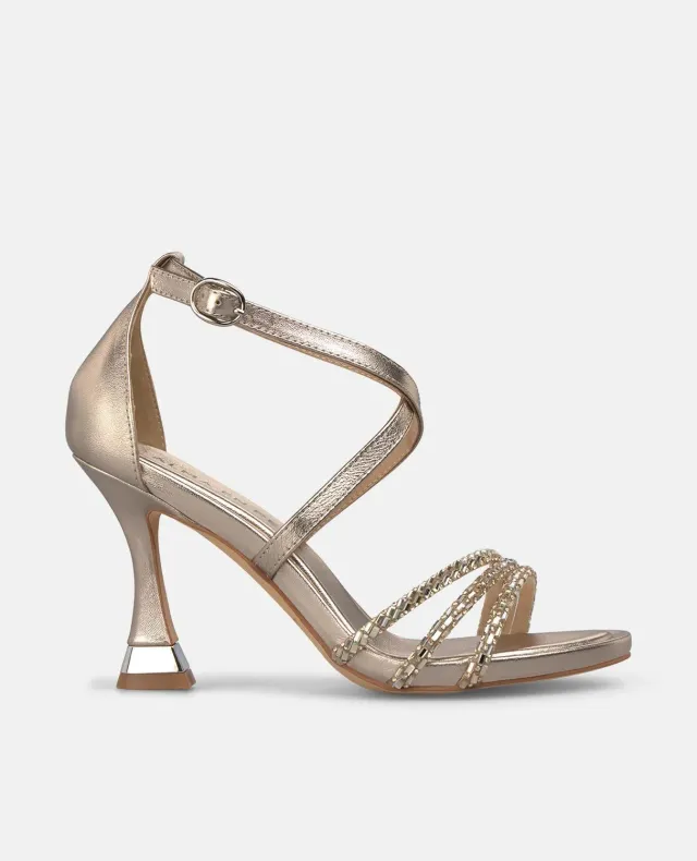 Alma en Pena V264102 sandales bronze talon 10,5 cm